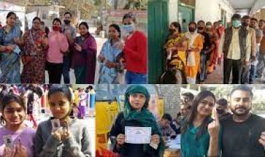 UP में तृतीय चरण का मतदान खत्म, 627 उम्मीदवारों के भाग्य ईवीएम में बंद