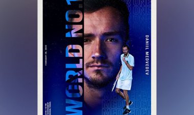 दुनिया का नंबर एक टेनिस खिलाड़ी बनना बहुत बड़ा सम्मान : डेनियल मेदवेदेव