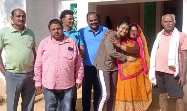 यूक्रेन से प्रतापगढ़ सुरक्षित पहुंची छात्रा