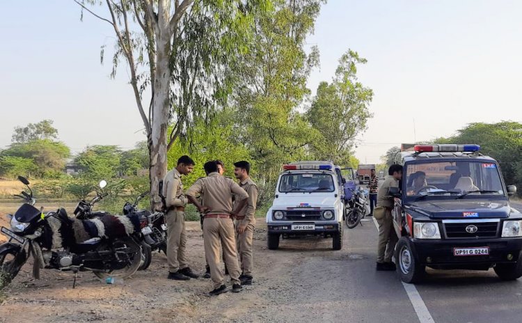 बेकाबू डंपर पेड़ से टकराकर खाई में गिरा, चालक और खलासी की मौत