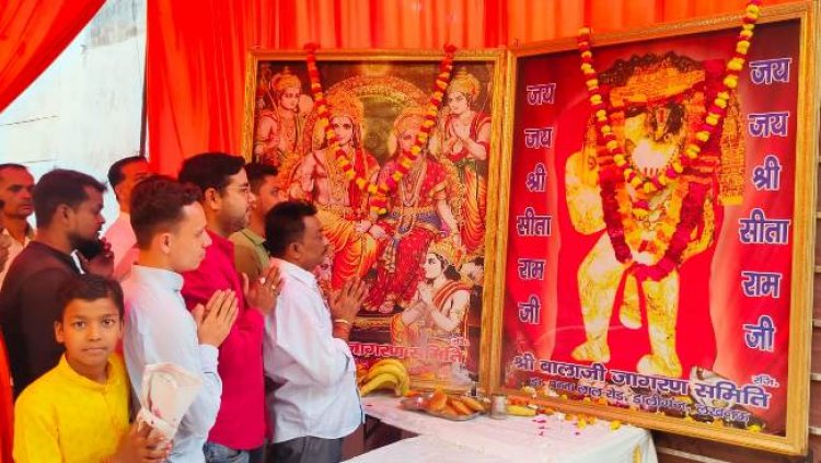 ज्येष्ठ के बड़े मंगल के दिन मंदिरों में लगा भक्तों का तांता