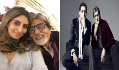 अभिषेक बच्चन और श्वेता बच्चन ने पिता अमिताभ बच्चन को खास अंदाज में दी फादर्स डे की बधाई