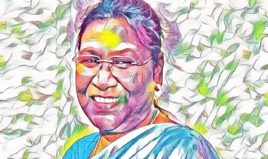 रायसीना हिल्स के करीब द्रौपदी मुर्मू