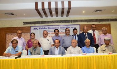 रवि प्रकाश दोबारा बने इलाहाबाद मैनेजमेंट एसोसिएशन के अध्यक्ष