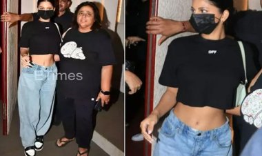 बिग बी के नाती के साथ डिनर डेट पर गईं किंग खान की लाडली, वीडियो वायरल