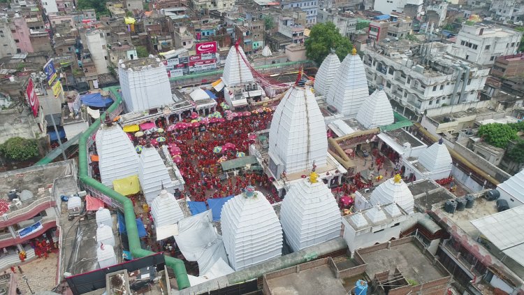 दो लाख से ज्यादा शिवभक्त कांवड़ियां पहुंचे बाबाधाम