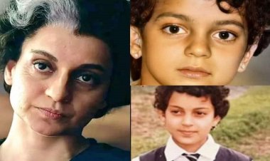 कंगना रनौत ने अपने बचपन की तस्वीरें शेयर कर बताया, लोग इंदिरा गांधी बुलाते थे