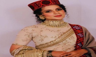 छह सौ रुपये की साड़ी पहनकर चर्चा में आईं कंगना रनौत