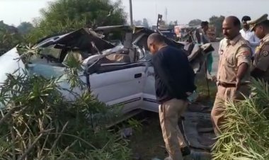 प्रयागराज: सड़क हादसे में पांच की मौत, कई गम्भीर रूप से घायल