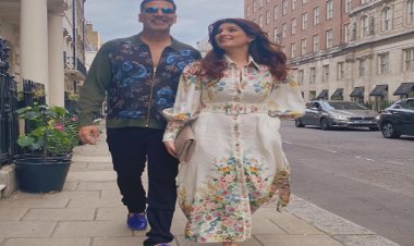 लंदन में पढ़ाई कर रहीं ट्विंकल खन्ना की जासूसी करने पहुंचे अक्षय कुमार