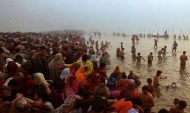 माघ मेला : प्रथम स्नान पर्व पौष पूर्णिमा पर उमड़ी भीड़, कल्पवास शुरू