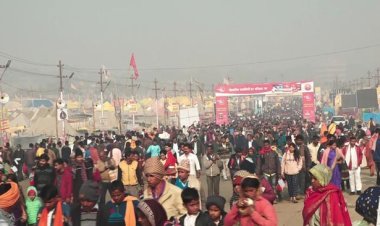 माघ मेला : मकर संक्रान्ति पर 24 लाख 60 हजार श्रद्धालुओ ने लगाई डुबकी