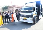 CM Yogi flagged off the van of G-20