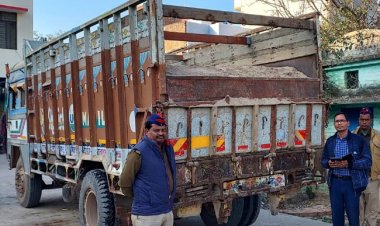 सड़क सुरक्षा के अंतर्गत वाहनों पर हुई कार्यवाही