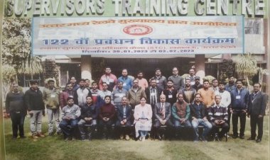 उत्तर मध्य रेलवे के कार्यक्रम में 29 सुपरवाईजरों ने लिया प्रशिक्षण