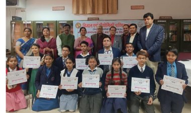 टैगोर पब्लिक स्कूल में मॉडल एवं पोस्टर प्रदर्शनी का आयोजन, ज्वाला देवी प्रथम, टीपीएस द्वितीय, ईश्वर शरण तृतीय