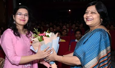 डिप्टी कमिश्नर पद पर चयनित प्राजक्ता त्रिपाठी का हुआ सम्मान