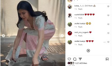 पशु-पक्षियों को पानी पिलाने का काम कर रही है जैकलीन फर्नांडीज, तस्वीरें हुई वायरल