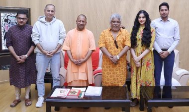 'द केरल स्टोरी' की टीम ने मुख्यमंत्री योगी से मुलाकात की