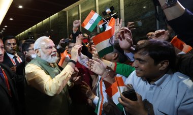 जापान में प्रधानमंत्री मोदी का भारतीय समुदाय ने गर्मजोशी से किया स्वागत