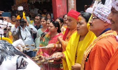 धूमधाम से निकली भगवान जगन्नाथ की विशाल रथ यात्रा