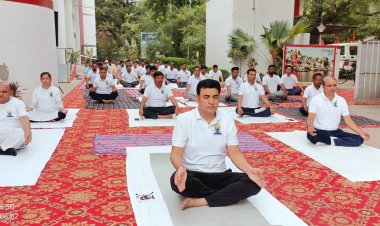 डाक विभाग ने उत्साहपूर्वक मनाया अंतरराष्ट्रीय योग दिवस