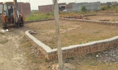 पीडीए ने 25 बीघे में अवैध प्लाटिंग का किया ध्वस्तीकरण