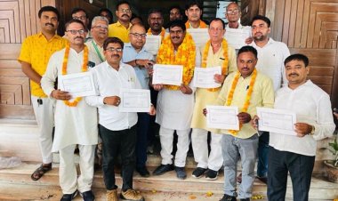 शिवमोहन मौर्य कोऑपरेटिव बैंक के निर्विरोध अध्यक्ष निर्वाचित