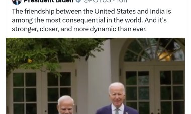 भारत-अमेरिका की मित्रता वैश्विक भलाई के लिए : प्रधानमंत्री मोदी