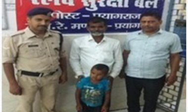 पुलिस ने एक माह बाद चार वर्षीय बालक को अपहरणकर्ता के चंगुल से छुड़ाया