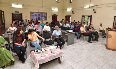 इलाहाबाद विश्वविद्यालय के सेंटर ऑफ मीडिया स्टडीज में मनाई गई प्रेमचंद जयंती