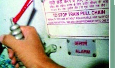 चेन पुलिंग करने वाले 896 लोगों से 2,68,370 रुपये का जुर्माना वसूल