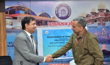 प्रयागराज मंडल के रेलवे आवासों में बिछाई जाएगी गैस पाइपलाइन