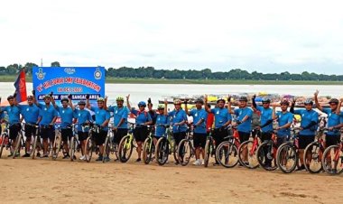 मुख्यालय मध्य वायु कमान से निकली साइकिल रैली, किया जागरूक