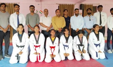 उप्र टीम में यूथ बालिका ताइक्वांडो के लिए छह बालिकाएं चयनित