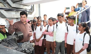 प्रयागराज में नमामि गंगे एवं ग्रामीण जलापूर्ति विभाग की ओर से जल ज्ञान यात्रा का आयोजन