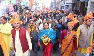 प्रभु श्रीराम का मंदिर करोड़ों सनातनियों की आस्था का प्रतीक : अभिलाषा गुप्ता
