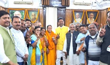 नगर निगम कार्यकारिणी उपाध्यक्ष निर्विरोध निर्वाचित