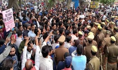 RO-ARO परीक्षा रद्द करने की मांग पर अड़े छात्र