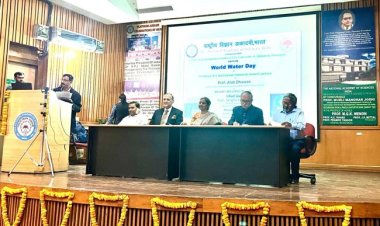 समय रहते नहीं चेते तो नलों से पानी नहीं पश्चाताप बहेगा : कुलपति