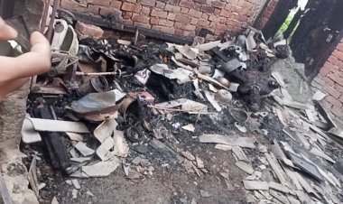 देवरिया: चाय बनाते वक्त गैस सिलेंडर फटा, तीन बच्चों समेत मां की मौत