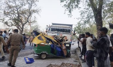 चित्रकूट : डंपर-ऑटो में भिड़ंत में पांच दर्शनार्थियों की मौत, तीन घायल