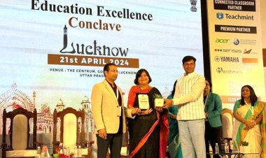 सुष्मिता कानूनगो को मिला स्वामी विवेकानंद राष्ट्रीय प्रधानाचार्या पुरस्कार