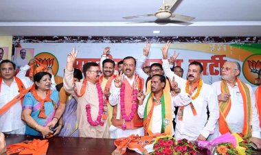 बसपा के पूर्व मंत्री बाबूलाल भंवरा एवं सपा मेयर प्रत्याशी रहे अजय श्रीवास्तव ने भाजपा का दामन थामा