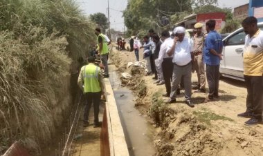 महाकुम्भ की तैयारी में निरीक्षण के दौरान नगर आयुक्त को मिली खामियां