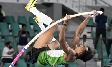 इंडियन ग्रां प्री II: युगेंद्रन ने नये रिकॉर्ड के साथ पुरुषों की पोल वॉल्ट स्पर्धा में जीता स्वर्ण
