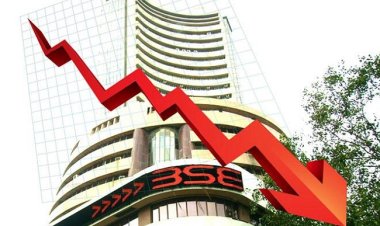 लोकसभा नतीजों के रुझानों से शेयर बाजारों में बड़ी गिरावट, सेंसेक्स 5,214 टूटा