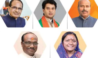 मोदी कैबिनेट में मप्र से पांच मंत्री, शिवराज पहली बार बने केन्द्रीय मंत्री