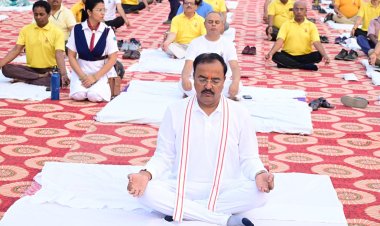 योग के माध्यम से सांस्कृतिक एकता को बढ़ावा मिल रहा : केशव प्रसाद मौर्य