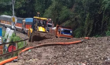 हिमाचल में भूस्खलन से 115 सड़कें बंद, शिमला-बिलासपुर हाइवे पर आया मलबा